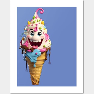 Ice Scream! Posters and Art